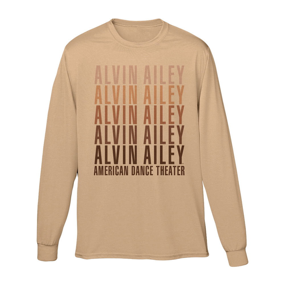 Ailey Unisex Tonal Logo Long Sleeve Tee